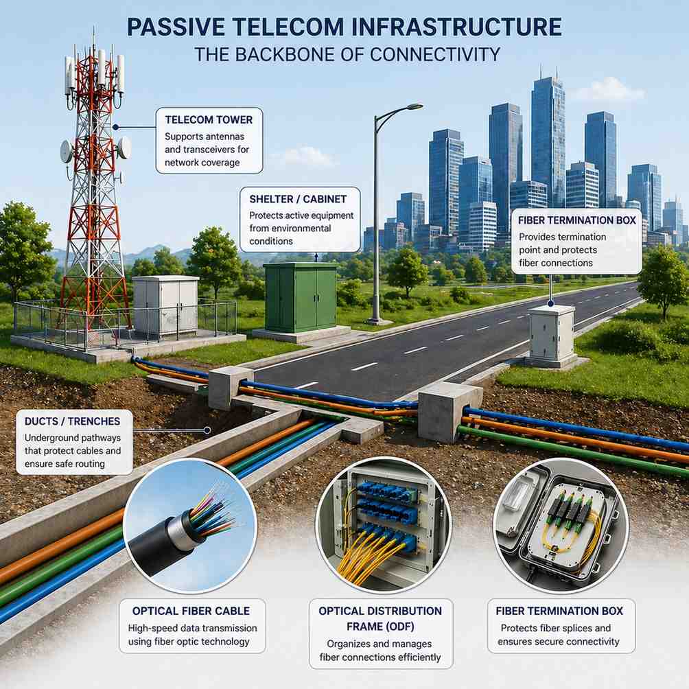 passive telecom infrastructure