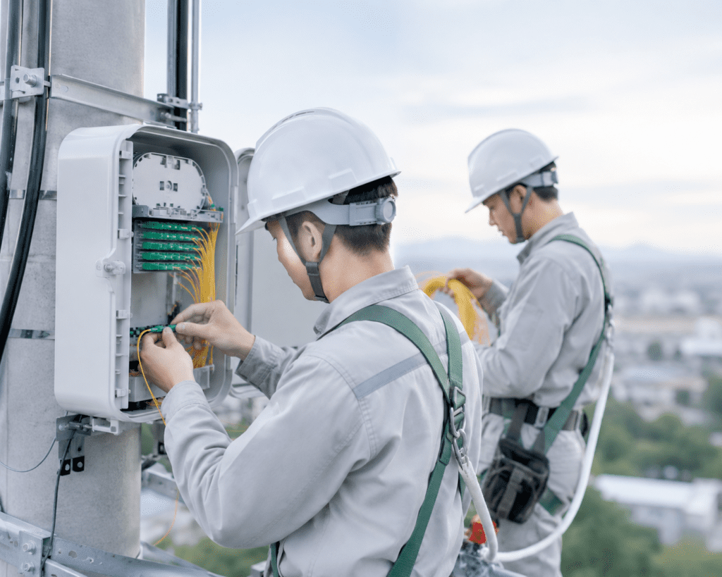 Fiber optic connectors, FTTH networks, optical fiber solutions, telecom infrastructure equipment, fiber optic networking, broadband infrastructure, fiber optic technology, telecom connectivity